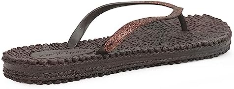 ILSE JACOBSEN HORNBÆK Women's Cheerful 01 | Flip-Flop| Prune| 36 EU/6 M US | Image 2