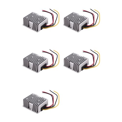 Wsikafxn 5X DC 8V-40V - DC 12V 10A 120W �X�^�r���C�U�[ �R���o�[�^�[ �g�����X ���M�����[�^�[ �X�e�b�v�A�b�v �_�E���d�����W���[�� LED ���z�����d