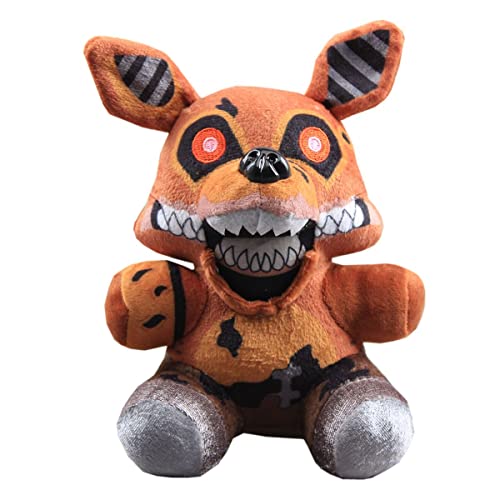 uiuoutoy Plush Toys The Twisted Brown Foxy Plushies Soft Toy Doll Kids Gift 7
