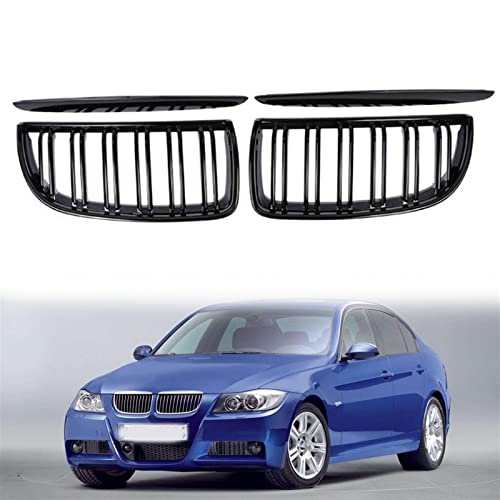 Calandre double latte BMW E90 4 portes pour rénover une face avant