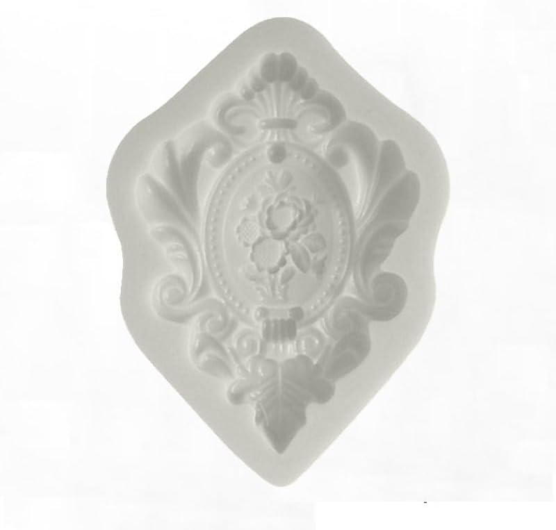 Miniatura 8 de Marco de fotos victoriano sugarcraft molde de silicona Cameo goma pastel decoración europea fondant cupcake decotions nivel arriba diy