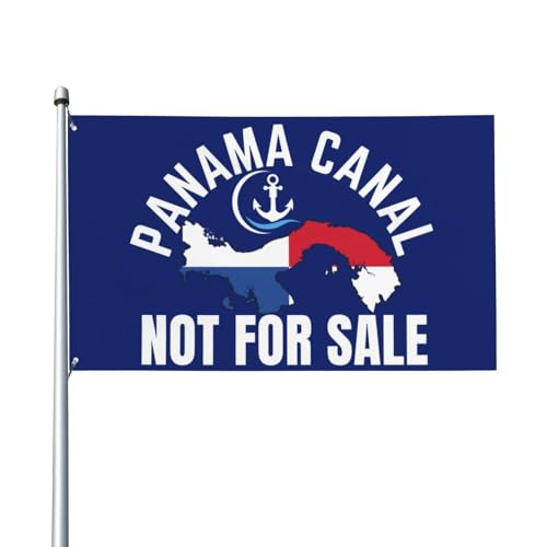Cutehat Panama Canal Is Not For Sale Flag Sign 2x3 I Love Panama Canal Is Not For Sale Flag Banner Tapestry For Room Yard Sign Decor No Flagpole