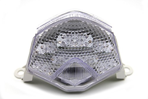 Feu stop LED clignotants pour remplacer l'optique arrière usée sur Kawasaki Z750 2007-2012 et ZX6R