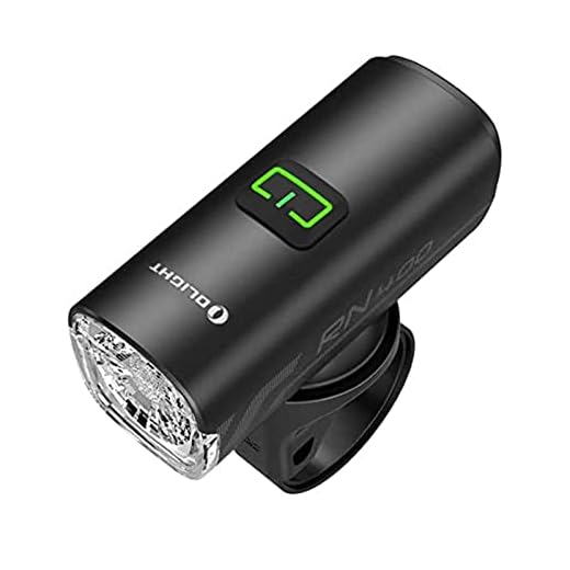 OLIGHT RN 400 LED Bike Lights, 400 Lumens USB Type-C Rechargeable Front Light, IPX7 Waterproof Bicycle Headlight for Road Urban Cyclists Black