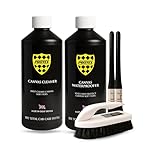 PROTEX Convertible Soft Top Care Kit with Canvas Cleaner & Waterproofer - 500ml, Two Applicator Brushes and One Soft Top Cleaning Brush - BRUSH KIT.