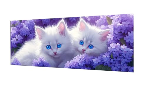 Loisirs creatifs adultes art set de broderie diamant kit complet 5D strass chat f0-774