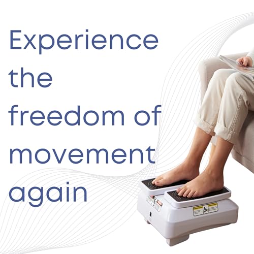 Bioenergiser Leg Exerciser Pro - Allenamento Passivo Per Giovani E Anziani, 3 Livelli, Con Telecomando, Movimento Delicato E Costante - Adatto Per Anziani I Legex Circulation Leg Exerciser Pro - 8