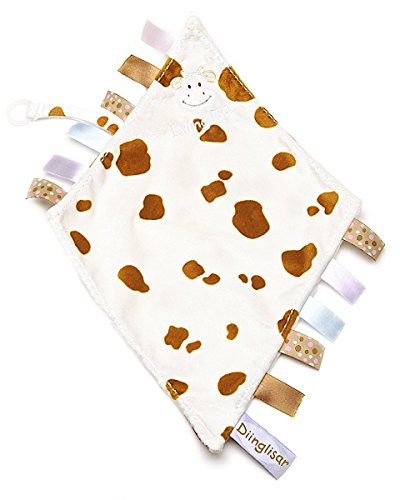 Teddykompaniet Diinglisar Cow soother blanket