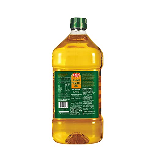 Image of Del Monte Pomace Olive Oil, Ideal for Everyday Indian Cooking & Deep Frying, 2L