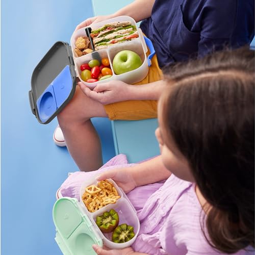 Image of b.box Lunch Box 3-pack, 2 Bento Box Sizes + Snack Containers for Kids