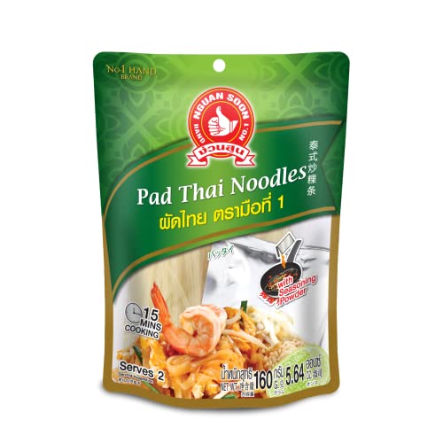 『グアン・スーン』パッタイセット 160g 6袋セット Nguansoon Brand : Pad Thai Noodles 160g Set of 6 『グアン・スーン』パッタイセット 160g 6袋セット Nguansoon Brand : Pad Thai Noodles 160g Set of 6