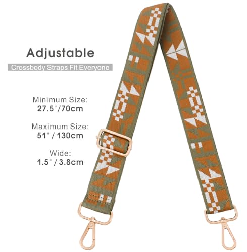 Image of Replacement Purse Strap Shoulder Strap Adjustable Crossbody Strap for Women Crossbody Wide Shoulder Bag