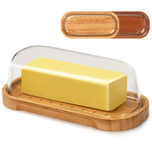 Bamboo Tray Butter Dish