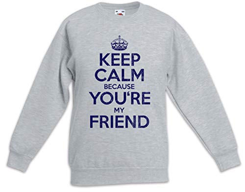 Sweat-shirt enfant premium Keep Calm en coton bio doux et résistant