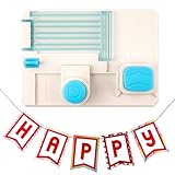 Taille professionnelle des lettres : créez des lettres/chiffres parfaitement uniformes de 3,8 x 6,3 cm à chaque fois – pas de coupes inégales Idéal pour les bannières, les titres de scrapbooking et les projets de classe où la cohérence compte.