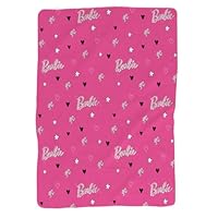 Franco Collectibles Barbie Super Soft Micro Raschel Throw, Barbiecore, 50 in x 70 in, (Officially Licensed Product)