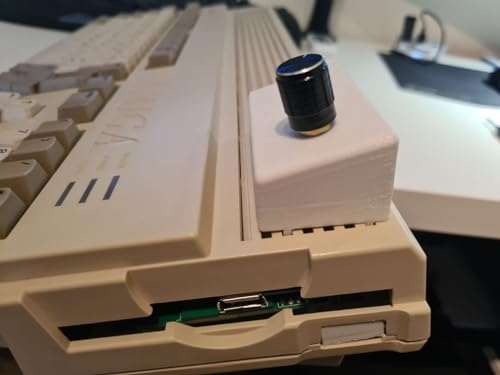 Image of Floppy Drive Emulator For Amiga 1200 Like Gotek Complete Kit with Large OLED, Bracket and Control Panel