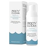 ProctyClean PopoLino - milder Reinigungsschaum statt feuchtem Toilettenpapier. Sanfter Popo Schaum mit Aloe vera, Hamamelis, Bergamotte & Vitamin E. Bei Jucken, Hämorrhoiden & Analfissur