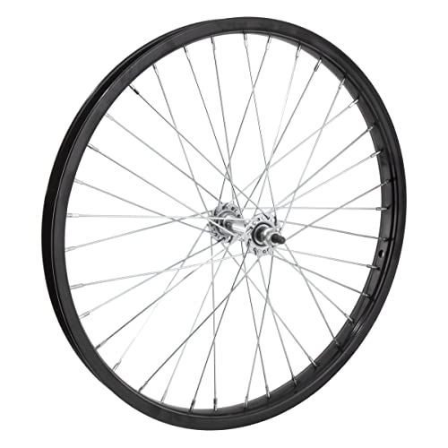 Wheel, 20 X 1.75, 36h, Steel, Bolt On, Black