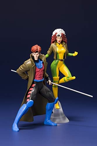 Marvel Universe X-Men '92: Gambit & Rogue Artfx+ Statue Two Pack