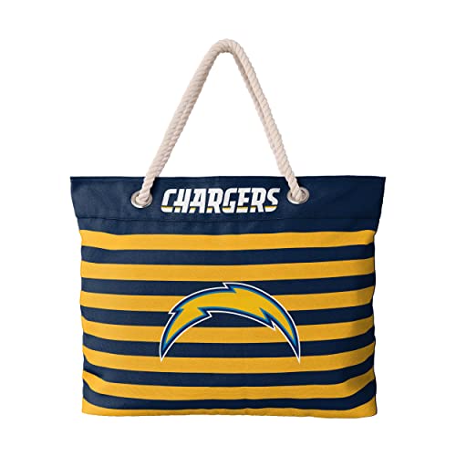 FOCO NFL Nautical Stripe Tote Bag
