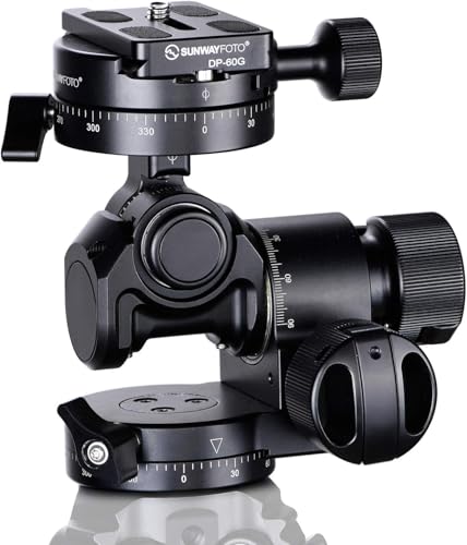 SUNWAYFOTO GH-PRO II Geared Tripod Head with 360° Geared Panning