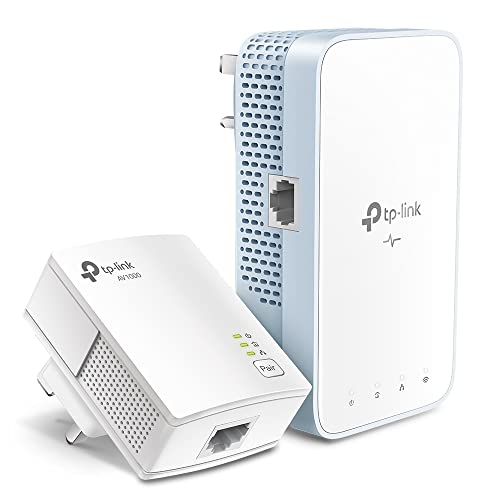 TP-Link TL-WPA7517 KIT AV1000 Gigabit Powerline Wi-Fi Kit, AC1200 Dual Band Powerline Network Adapters, OneMesh