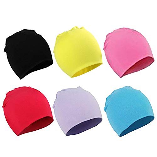 Century Star Baby Cute Warm Beanie Knit Soft Hat for Boy and Girl Toddler Infant Beanies E 6 Pack 1-4T