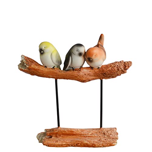 Cadeau de collection modèle oiseau en résine pour passionnés