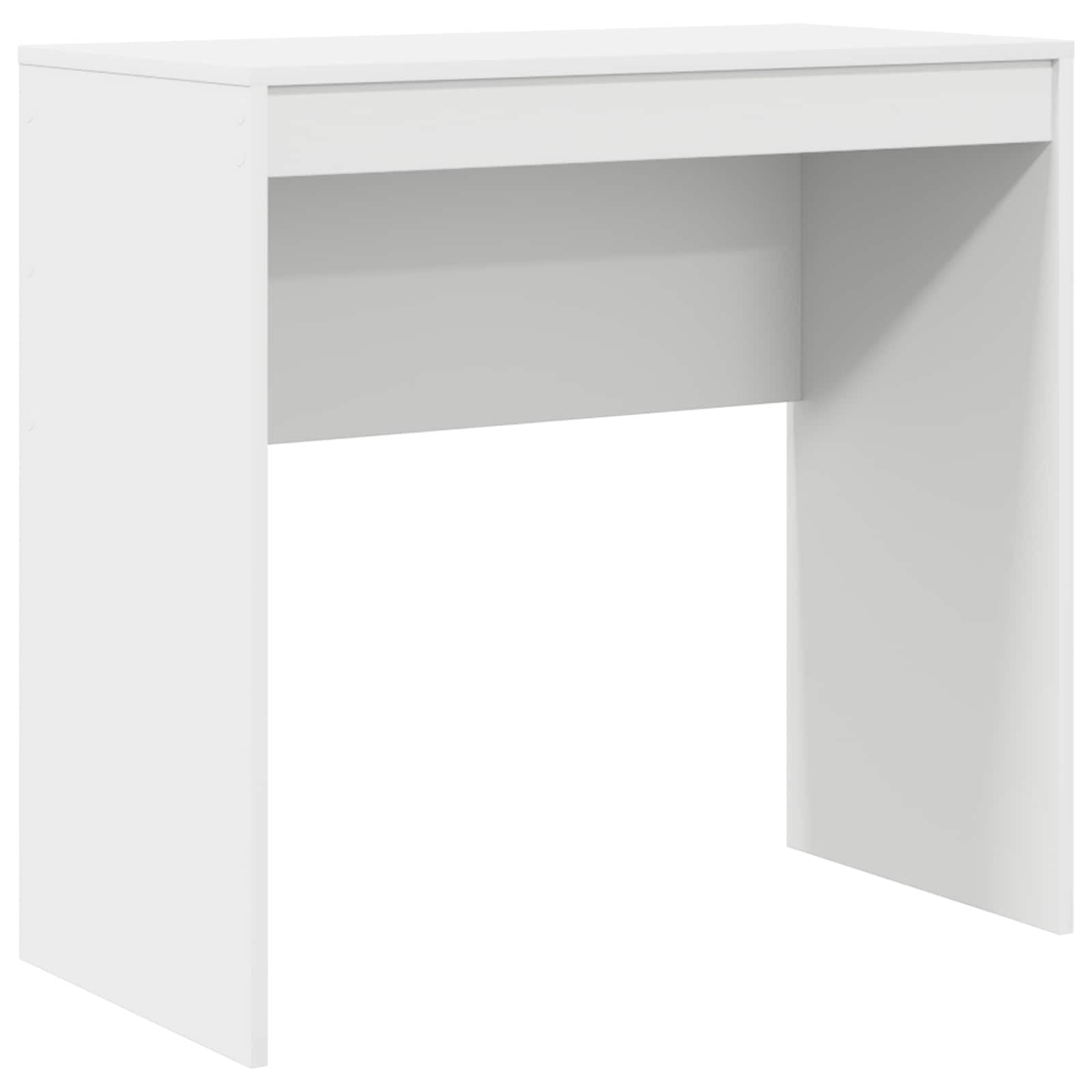 Set Scrivania con Libreria Bianco Legno Ingegnerizzato 2 Pz | Mobile salvaspazio per studio e ufficio con 2 cassetti e 6 ripiani, ideale per organizzare documenti e PC.