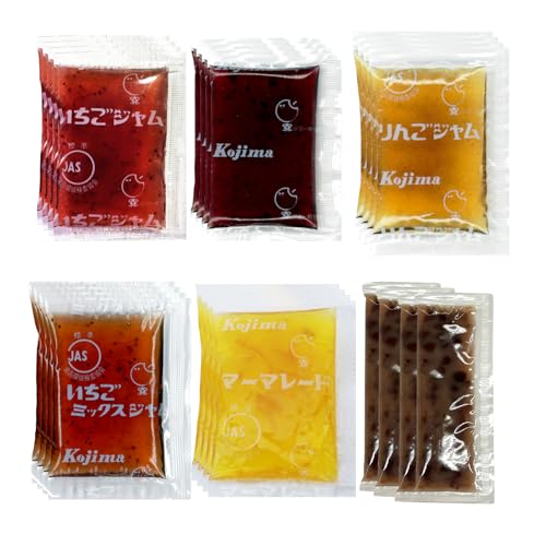 コジマジャム 詰め合わせ 6種 24袋 個包装 小袋ジャム アソート シェアパック（Amazon）