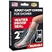 Waterproof Leg Cast Covers for Shower - 100% Reusable - Adult Leg Cast Cover - Half Leg Cast Protector for Shower - 2 Pack