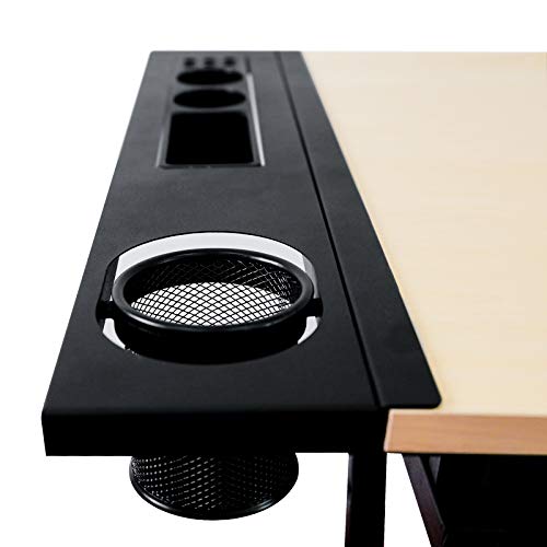 Escritorio de trabajo Miadomodo para ordenador o dibujo de 115 x 65 - 90 x 60 cm. Estación de trabajo para hogar u oficina