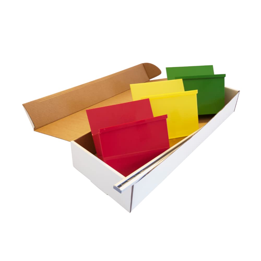 Kanban Vaschette Porta Documenti da Parete, A4