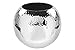 Produktbild Fink Vase Moon - Metall vernickelt und gehämmert silberfarben H 20 cm