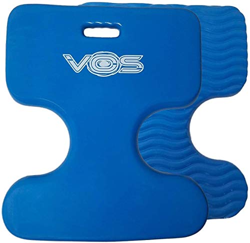 VOS Oasis Water Saddle Floats for Adults and Kids Capri Blue Pack of 2 | Ultra Buoyant Double Coated Floating Seats for Pool, Beaches, Lakes, Water Parks