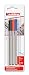 Produktbild edding 89 - Fineliner - schwarz rot blau - drei Stifte - extrafeine Rundspitze 0,3 mm - dünner Faserschreiber für feines und präzises Schreiben, Unterstreichen, Zeichnen - für Büro, Schule und Zuhause