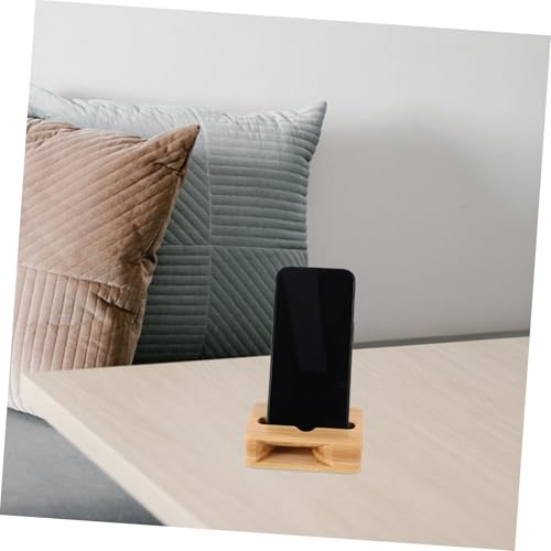 Amplificador de sonido de madera y soporte de móvil para ver vídeos en casa 5