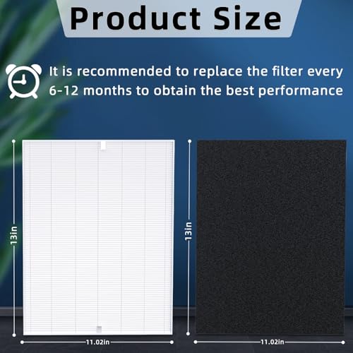 Image of 8 Pack C545 Replacement Filter S Compatible with Winix C545 Air Purifi-er, Replaces Part 1712-0096-00 and 2522-0058-00