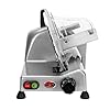 RGV Affettatrice Lusso 195GL - Lama Ø195mm, Affettatrice 110W, Affilatoio non Incluso, Spessore Regolabile 0–16 mm