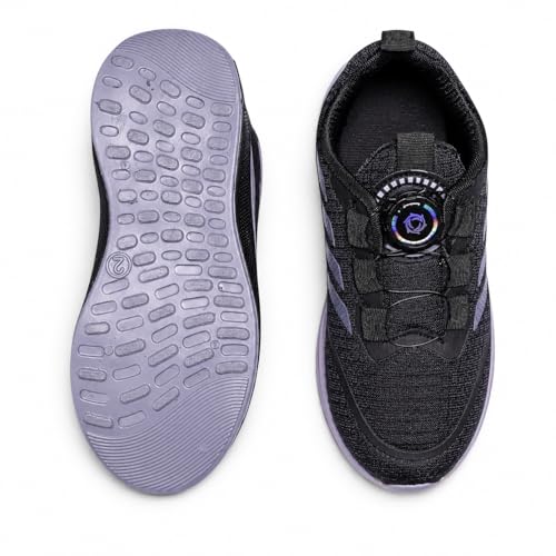 Image of Auto lace-up Sports Shoes for Kids with Rotary Dial Lock | Sturdy Design, Cushioned Insole, Slip Resistant