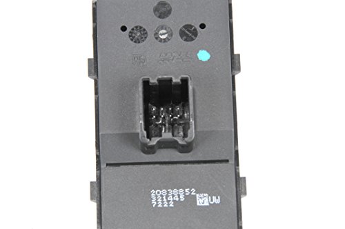 Gm Genuine Parts 20838852 Jet Black Front Door Window And Multi-Function Switch #TOP1