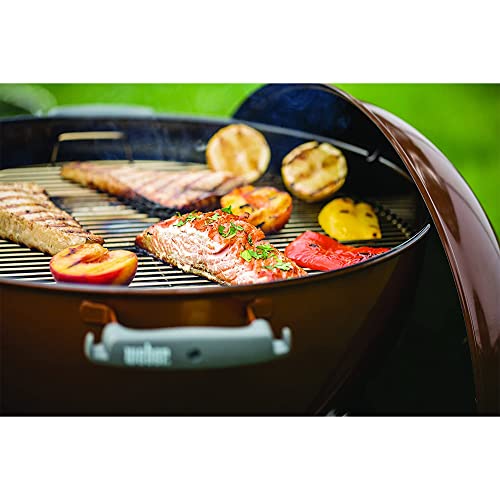Weber 14402001 22-Inch Original Kettle Premium Charcoal Grill Copper Bundle With Premium 2 Yr Cps Enhanced Protection Pack #TOP2