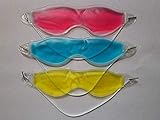 MoonyLI 3Pcs Gel Eye Mask Cold Pack Warm Heat Ice Sleeping Tired Mask Relieve Eye Fatigue Sleep Mask