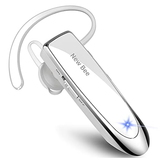 Bluetooth-headset V5.0 Wireless Headset Bluetooth handsfree-i örat med Clear Voice Capture teknik Bluetooth In-Ear Headset för iPhone Samsung Huawei HTC, Sony, osv