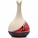Aroma Essential Oil Diffuser, Simway Aromatherapy 300mL Ultrasonic Cool Mist Aroma Diffuser humidifier with 7 Color LED Lights Changing and Waterless Auto Shut-off Function for Bedroom Living Spa Baby