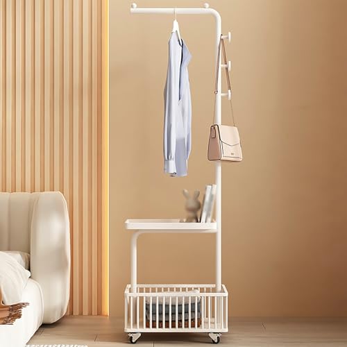 Portant à vêtements avec roulettes idéal pour organiser la chambre ou la buanderie - 3