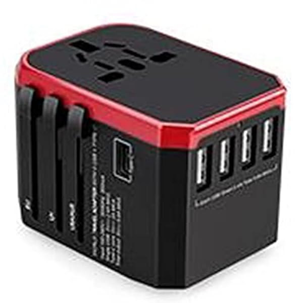 Adattatore di alimentazione universale in tutto il PD 18W. International Universal Travel Adapter 4 Porte Porta caricabatterie da parete Tappi per impugnature per prese UE US UK AU Tappo Spina da viag
