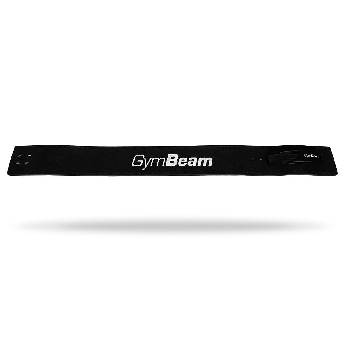 GymBeam Gürtel für Gewichtheber - Weightlifting Lever Belt aus 100% Leder, verstellbare Schnalle, für Powerlifting Krafttraining, ideal für Kniebeugen, Deadlifts, Bodybuilding, Crossfit