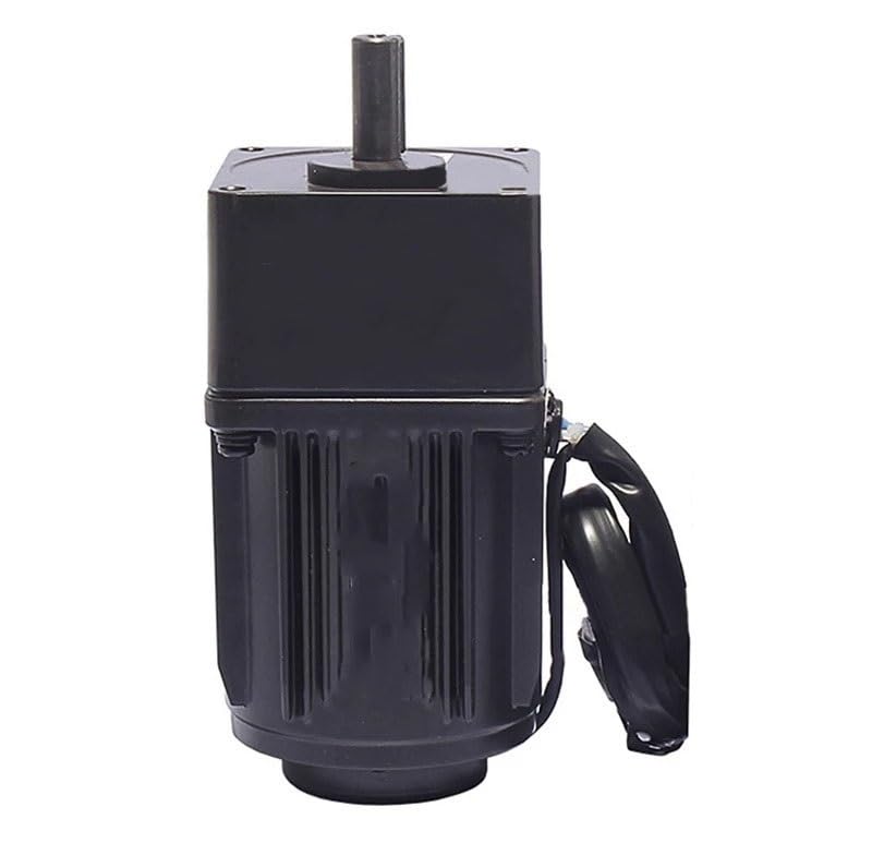 Speed Regulate 220V AC 90X90mm Frame Speed Reducer Motor 15W AC Reversible Gear Motor 3RK15GN-C Speed Regulated Motoe with Speed Governor Reducer(52rpm)